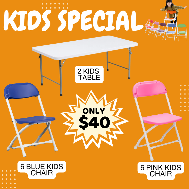 Kids Party Table & Chair Rental NYC | Kids Special