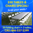 $50 Tables & Chairs Special