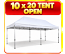 10x20 Tent OPEN