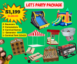Let’s party package