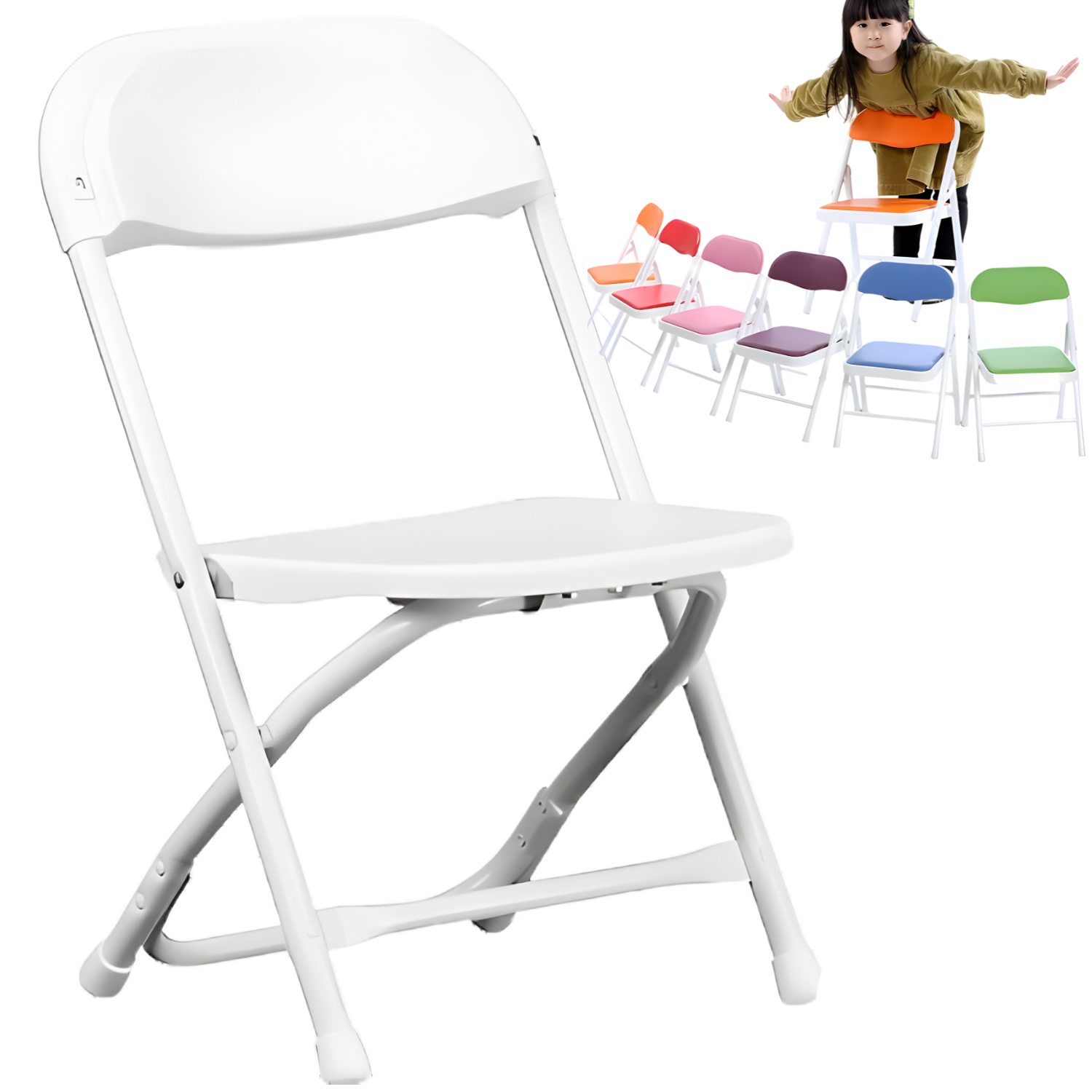 White Kids Chairs